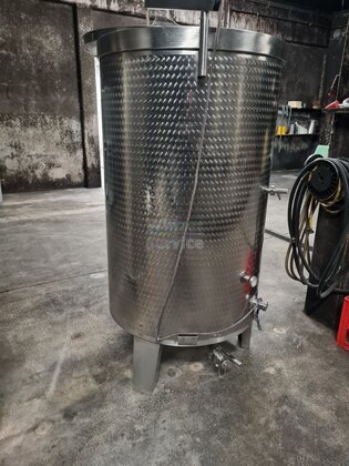 Immevolltank Edelstahl 1100l