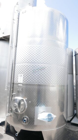 10.400 Liter Stapeltank/Weintank SPEIDEL mit Kühlmantel, V2A