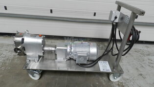 Edelstahl-Kreiskolbenpumpe INDAG HTIRM 125 VT DS