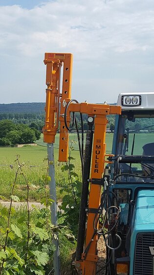 Vermietung Pfahlramme für Metallpfähle