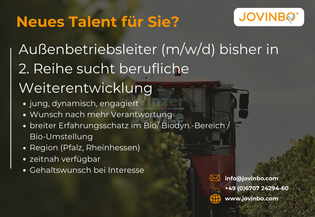 Außenbetriebsleiter (m/w/d) für Ihr Unternehmen?