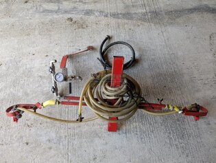 Spritzgestänge Herbizid Weinbau