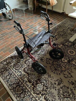 Rollator mit großen Rädern 