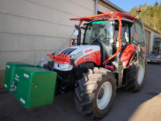 Steyr Multi 4120 - Kneidinger Forstaufbau