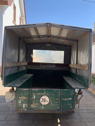 Planwagen für 6-8 Personen