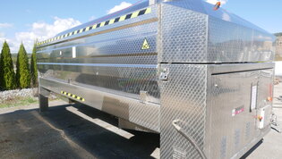 Tankpresse DEFRANCESCHI MO 150, Leistung: 15.000 L, 2 bar
