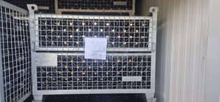 Gitterboxen verzinkt