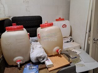 30-60 l Plastikfässer 