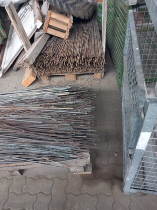 Pfanzstäbe, Wellstäbe, Metallstäbe