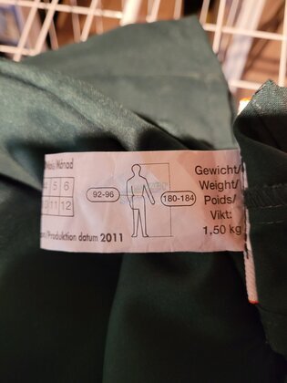 Schnittschutzhose ungetragen