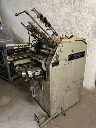 Langguth K4, Etikettiermaschine, Nassleim