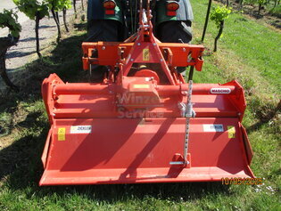 Maschio Fräse U140 mit Braun  Vorgrubber 90 - 140