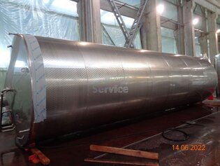 Oenotech Edelstahltank isoliert Typ RSIM 50.000 L 