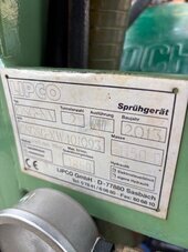 Bild 6 Spritze - Lipco Überzeilensprühgerät GSG-NV in BioAusführung