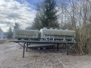Weinberg Bewässerung, Tanks