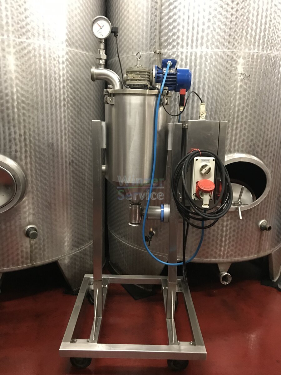 Bild 1 Drehbürstensieb Alfa-Laval