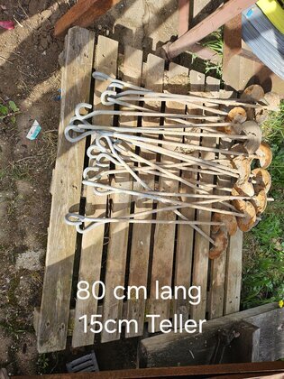 19 Stabanker 80cm lang 15cm Teller