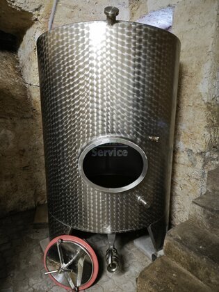 Edelstahltank 2500l