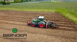 GPS-Rebenpflanzung / Bibinger Weinbauservice