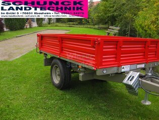 Bicchi 1-Achs Dreiseitenkipper BRT550 5,0T Nutzlast 4,0T