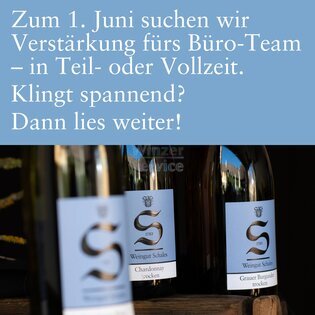Lust auf Wein & Teamspirit? Dann komm zu uns!
