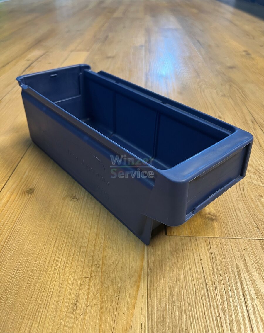 Bild 1 Regalkasten blau Werkstatt
