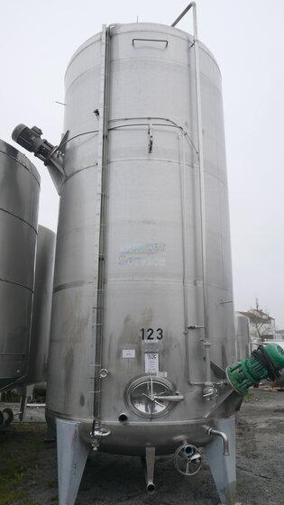 30.000 Liter 1 bar Rührwerktank/Lagertank mit zwei Rührwerken