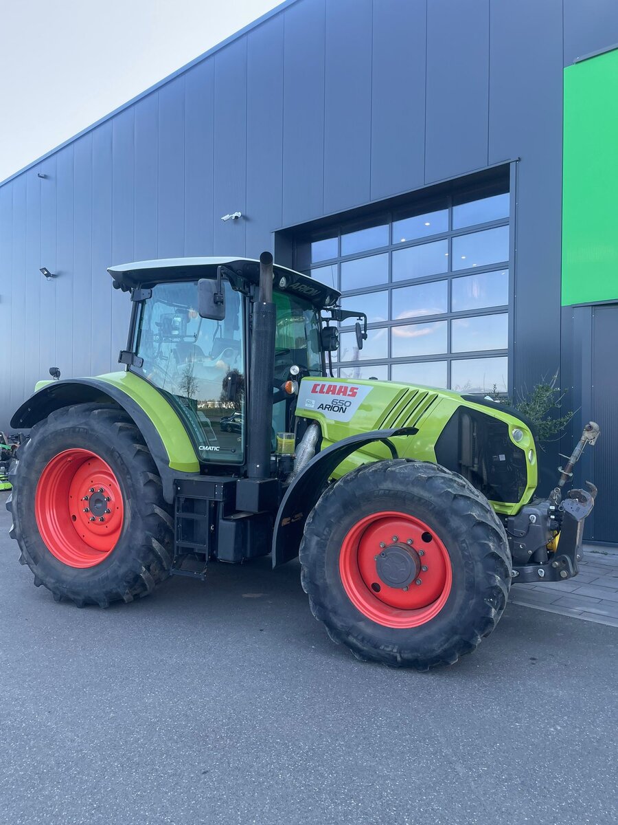 Bild 1 Claas Arion 650 CMATIC 