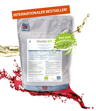 ClearUp BIO - Multifunktionales, veganes Schönungsmittel
