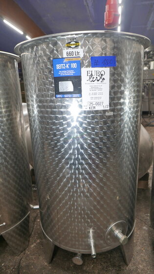 660 Liter Immervolltank SPEIDEL aus V2A