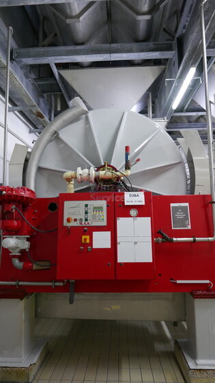 Tankpresse, M.A.S. Leistung: 22.500 Liter