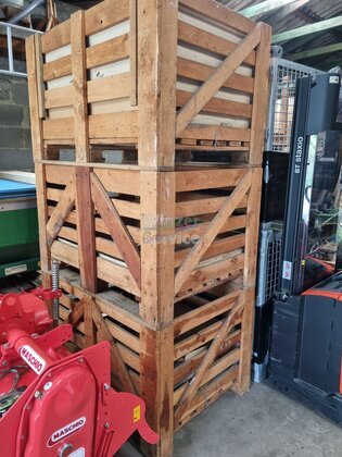 Gitterboxen aus Holz