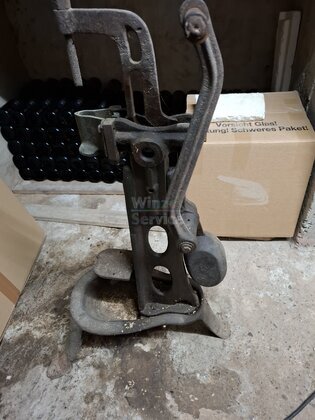 alte Korkmaschine