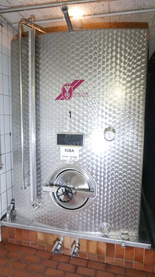 7.735 Liter kubischer Lagertank/Weintank aus V2A