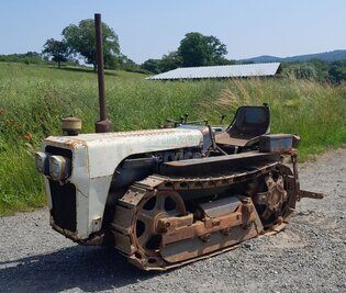 Lamborghini Schmalspurraupe Oldtimer Raupe Schlepper