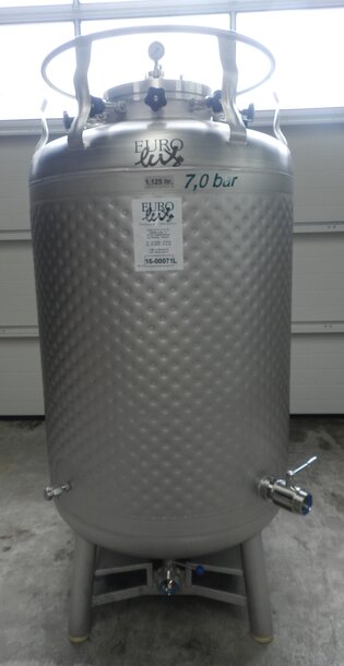 Eurolux Sektdrucktank/ Lagertanks/ Drucktank 1125 Liter