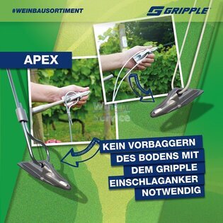 **Lagerverkauf**  25% RABATT Gripple Apex Anler 3 & 4