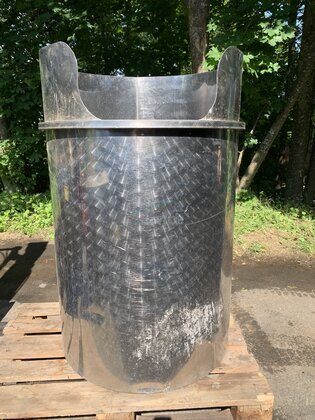 Edelstahl Traubenbütte 500 Ltr. 