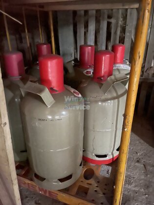 Propangasflasche 5 kg, leer 