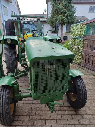 John-Deere-Lanz 500 mit Motorschaden