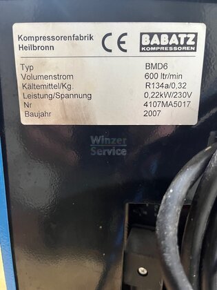 Kältetrockner Pressluft