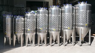 200-1000 Liter Biertanks/ Drucktanks/ ZKG-Tanks 0,99 bar NEU