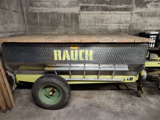 Erntewagen Rauch - Edelstahl