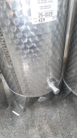 300 Liter Immervolltank SPEIDEL stehend, rund aus V2A