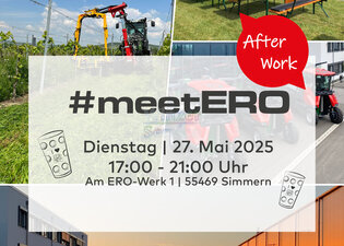 #meetERO AfterWork | Dienstag, 27. Mai 2025