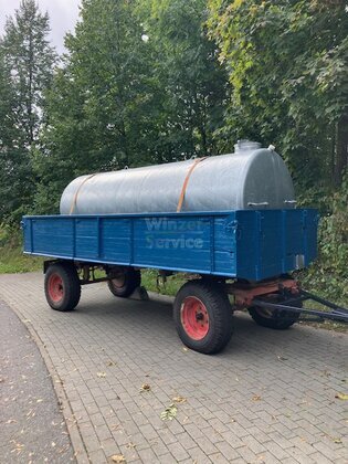 2 Achs Rolle mit 5000 ltr Wasserfaß