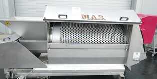 Abbeermaschine Kappa 50 mit Trichter und Schnecke 11 KW
